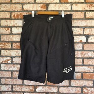 Fox Men's Black Athletic Shorts